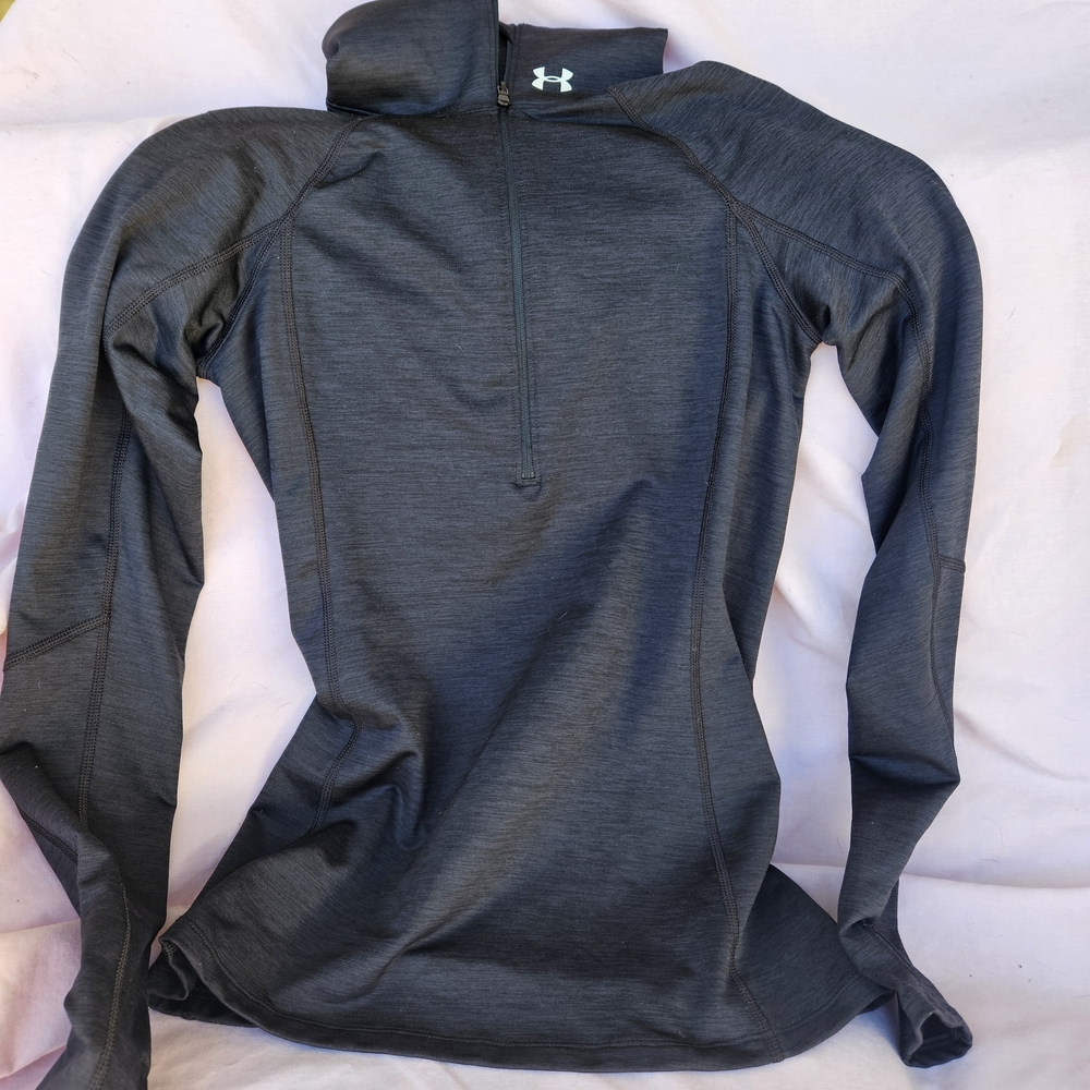 Under Armour Gray Quarter-Zip Pullover